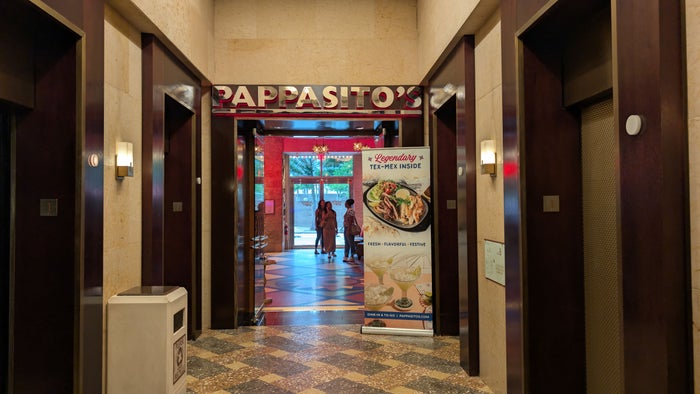 Hilton Americas Houston Pappasito’s interior Hilton Americas Houston Pappasito's interior