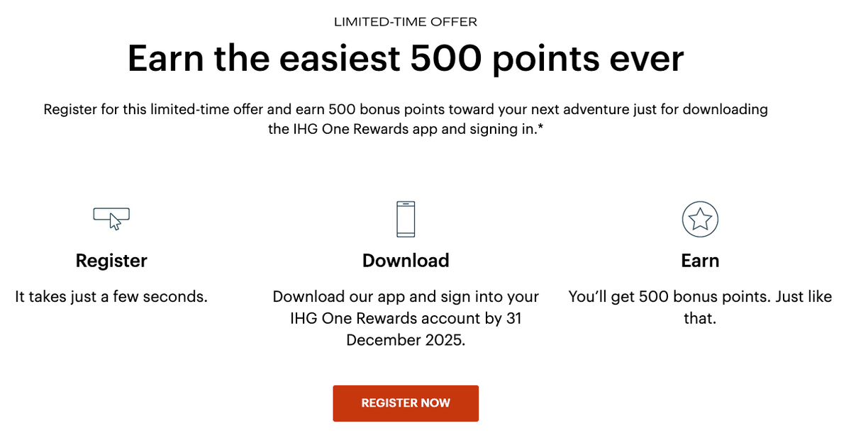 IHG app bonus December 31 2025