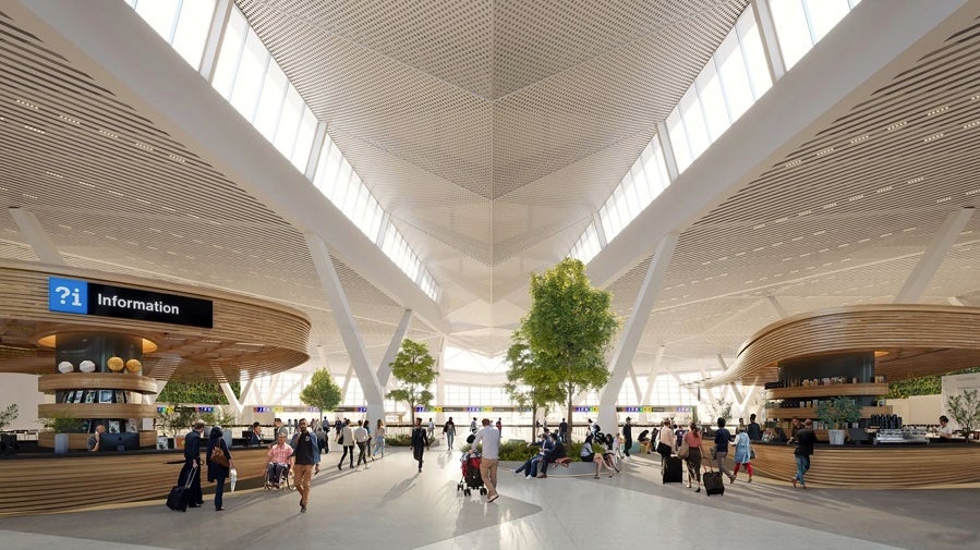 JFK Terminal One Terminal Rendering