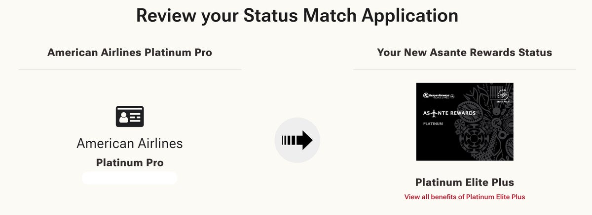 Kenya AA status match