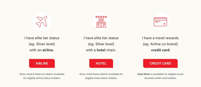 Kenya Airways Asante Rewards platinum status Kenya Asante Rewards status match