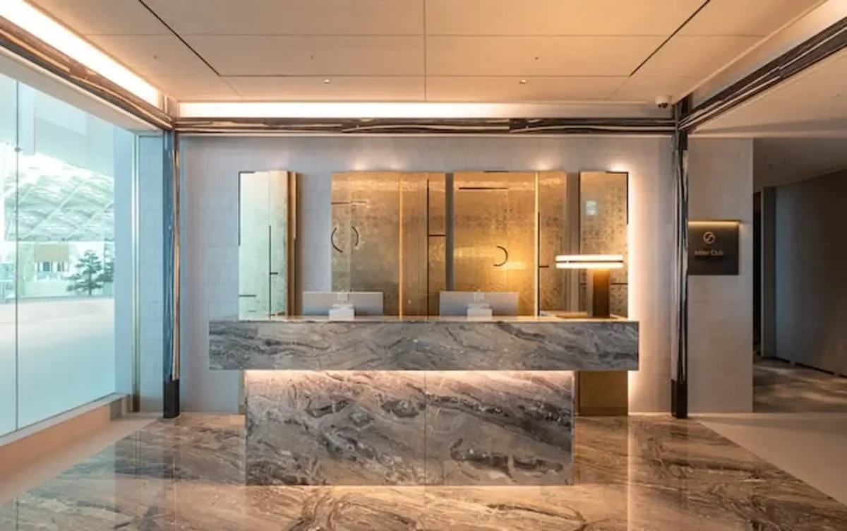 Korean Air Miler Club entrance