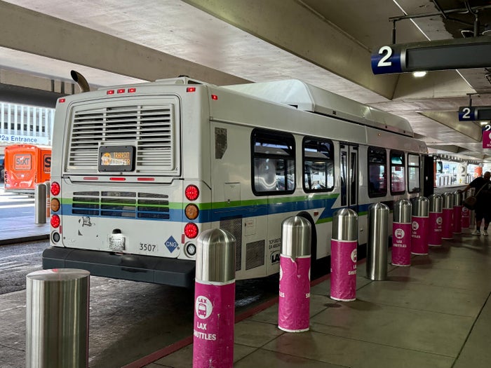 LAX Metro Transit Center bus LAX Metro Transit Center bus