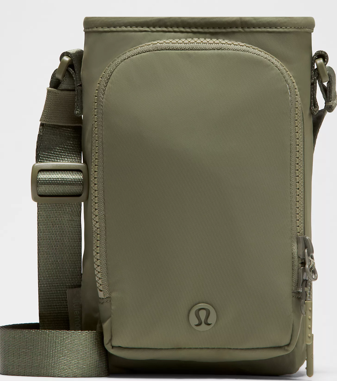 Lululemon water bottle cross body