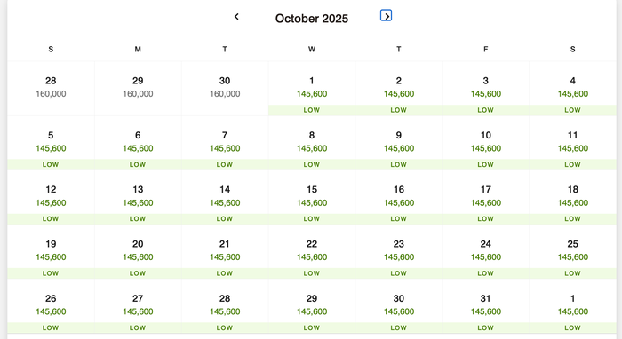 Marriott Mapito Safari Camp points rates October 2025 double Marriott Mapito Safari Camp points rates October 2025 double