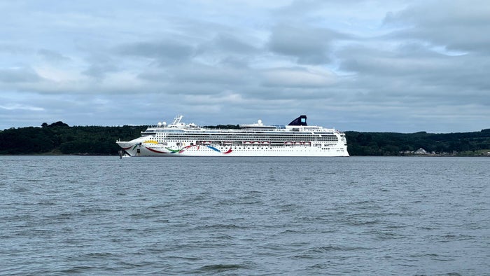 Norwegian Dawn in Ireland