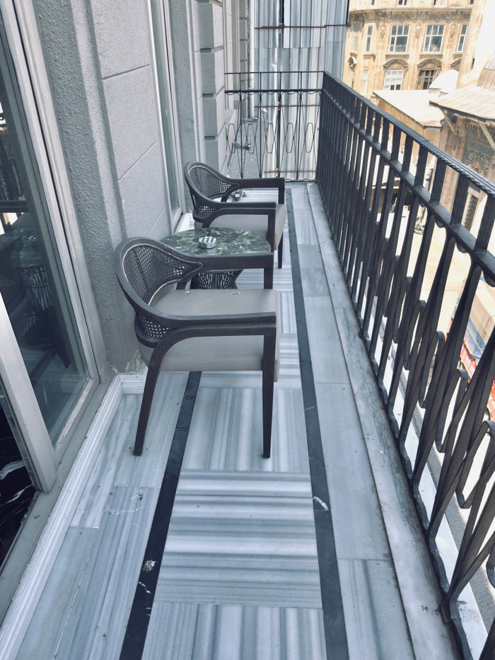 Orient Occident Hotel Istanbul balcony Orient Occident Hotel Istanbul balcony