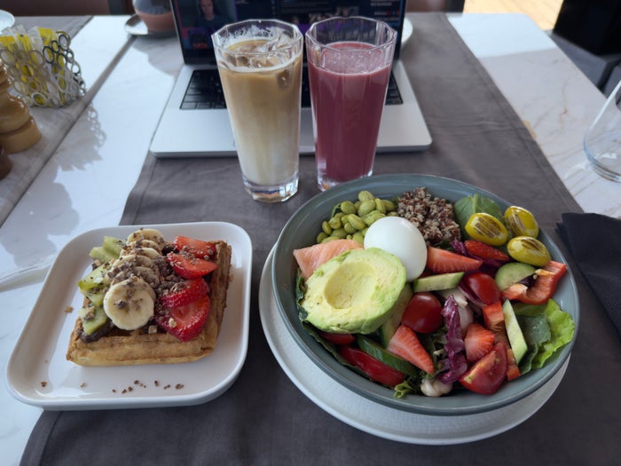 Orient Occident Hotel Istanbul breakfast plates Orient Occident Hotel Istanbul breakfast plates