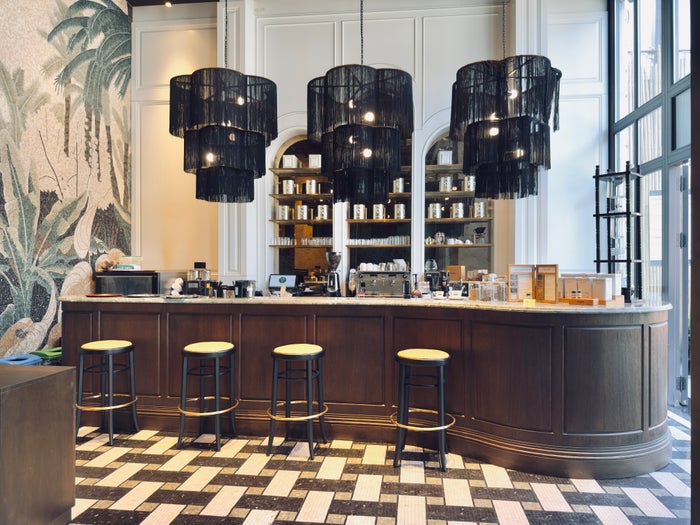 Orient Occident Hotel Istanbul coffee shop Orient Occident Hotel Istanbul coffee shop