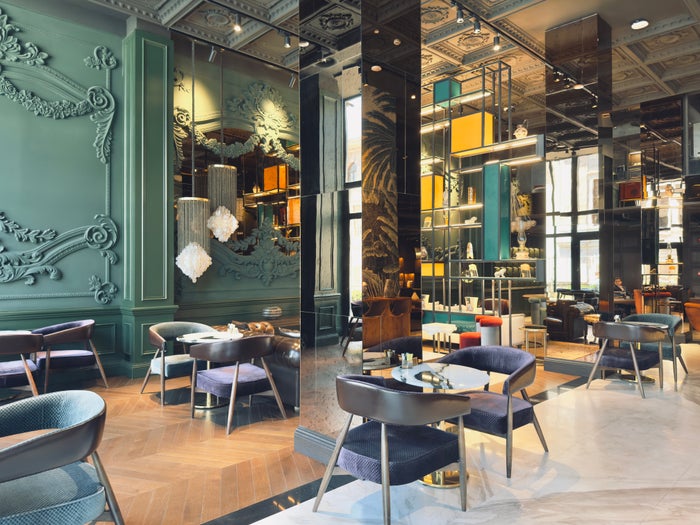 Orient Occident Hotel Istanbul lobby Orient Occident Hotel Istanbul lobby