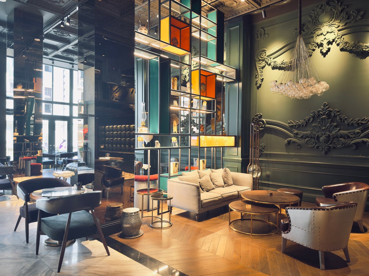 Orient Occident Hotel Istanbul lounge seating
