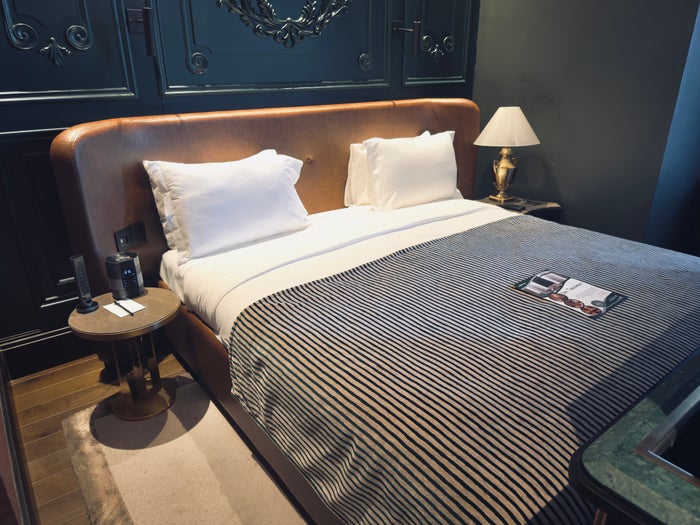 Orient Occident Hotel Istanbul room bed Orient Occident Hotel Istanbul room bed