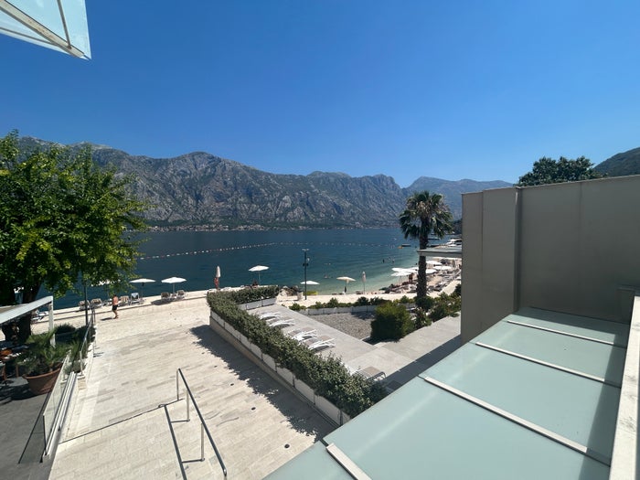 Perfect views at the Hyatt Regency Kotor Bay