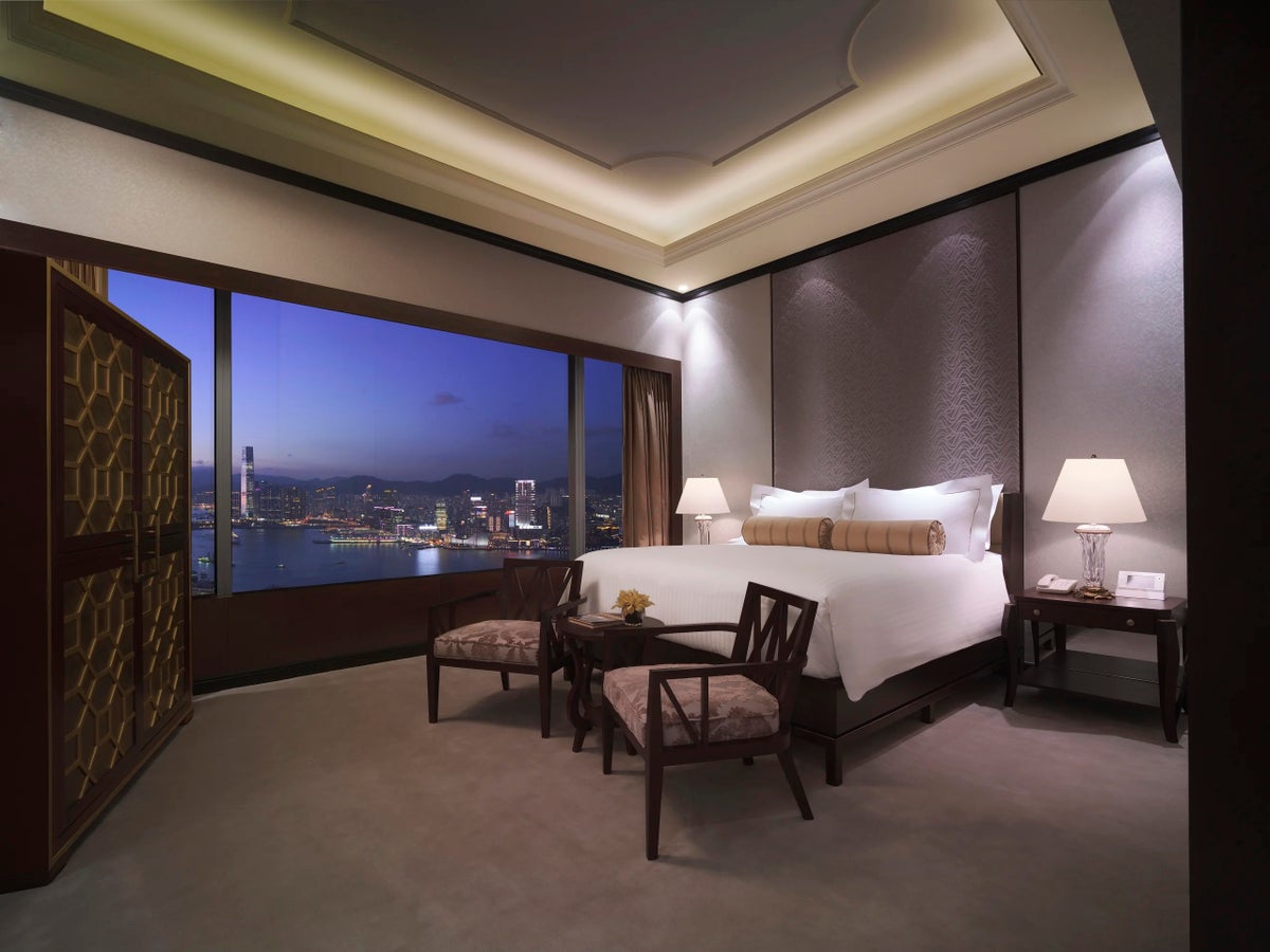 Presidential Suite Bedroom Conrad Hong Kong