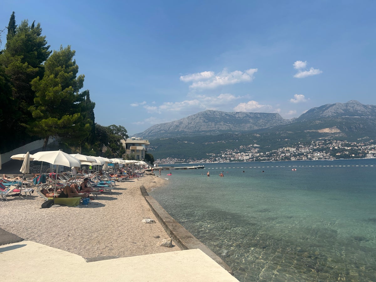 Rocky beach Iberostar Waves Herceg Novi