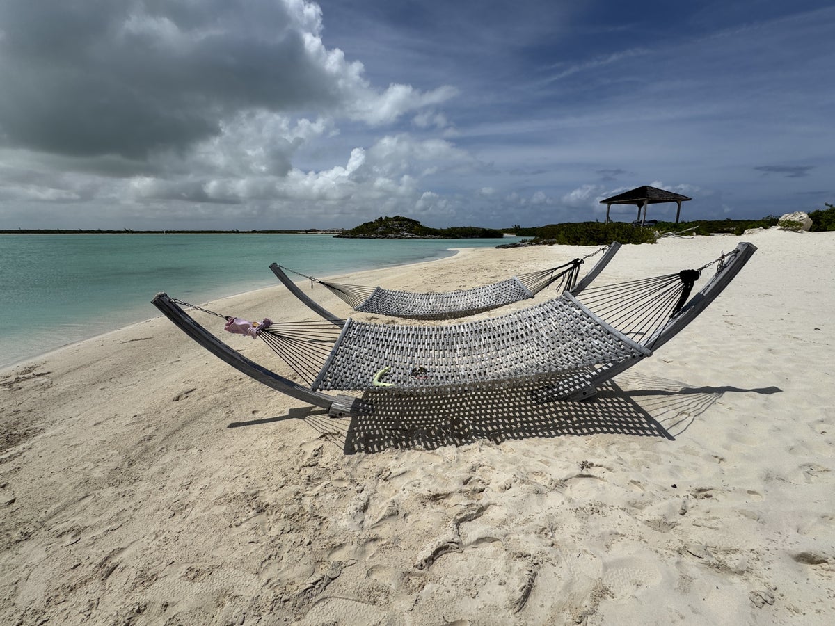 Sailrock South Caicos Beach hammock