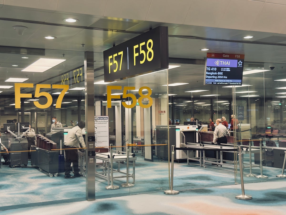 Singapore Changi Gate F