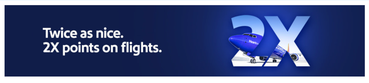 Southwest 2x promo