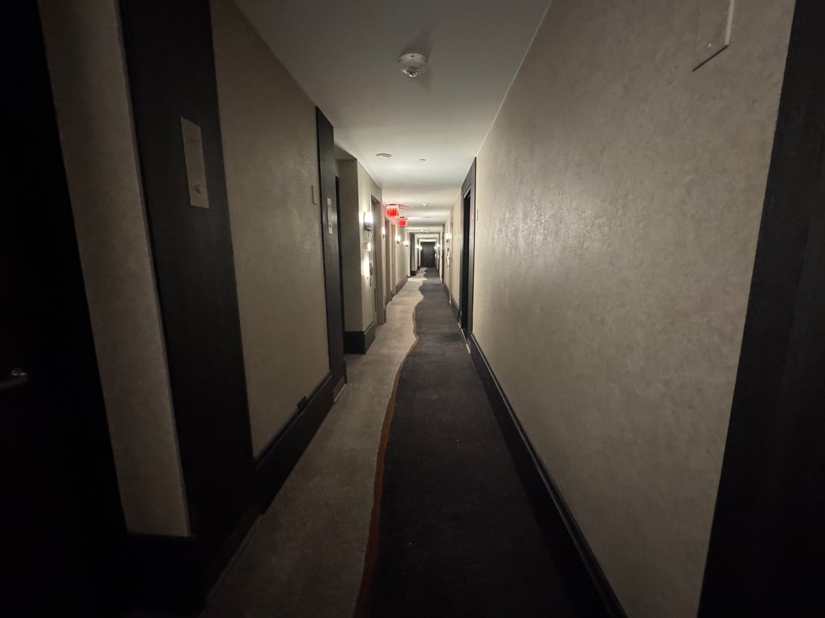 Upper Stories lounge quiet hallway