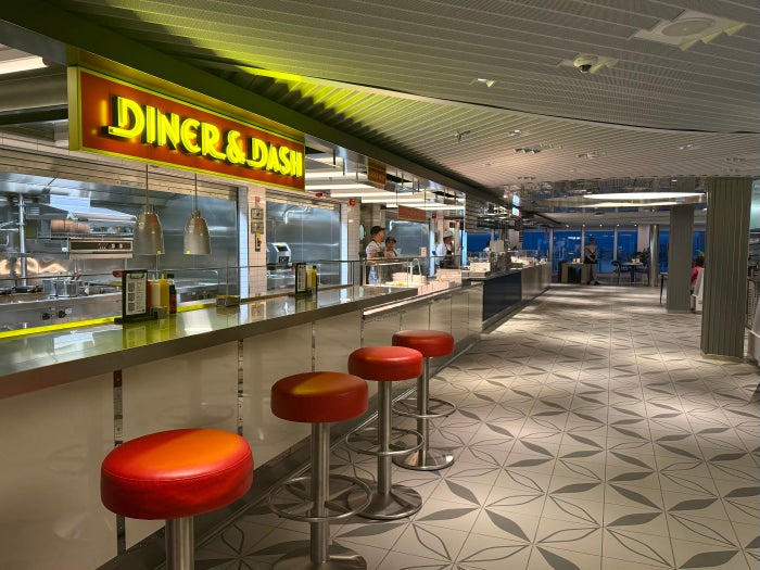 Virgin Voyages Brilliant Lady Diner and Dash Virgin Voyages Brilliant Lady Diner and Dash