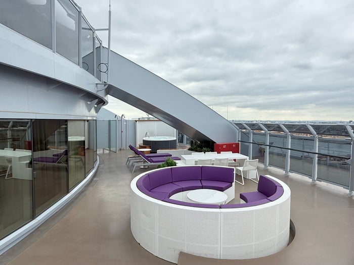 Virgin Voyages Brilliant Lady Massive Suite terrace 1 Virgin Voyages Brilliant Lady Massive Suite terrace 1