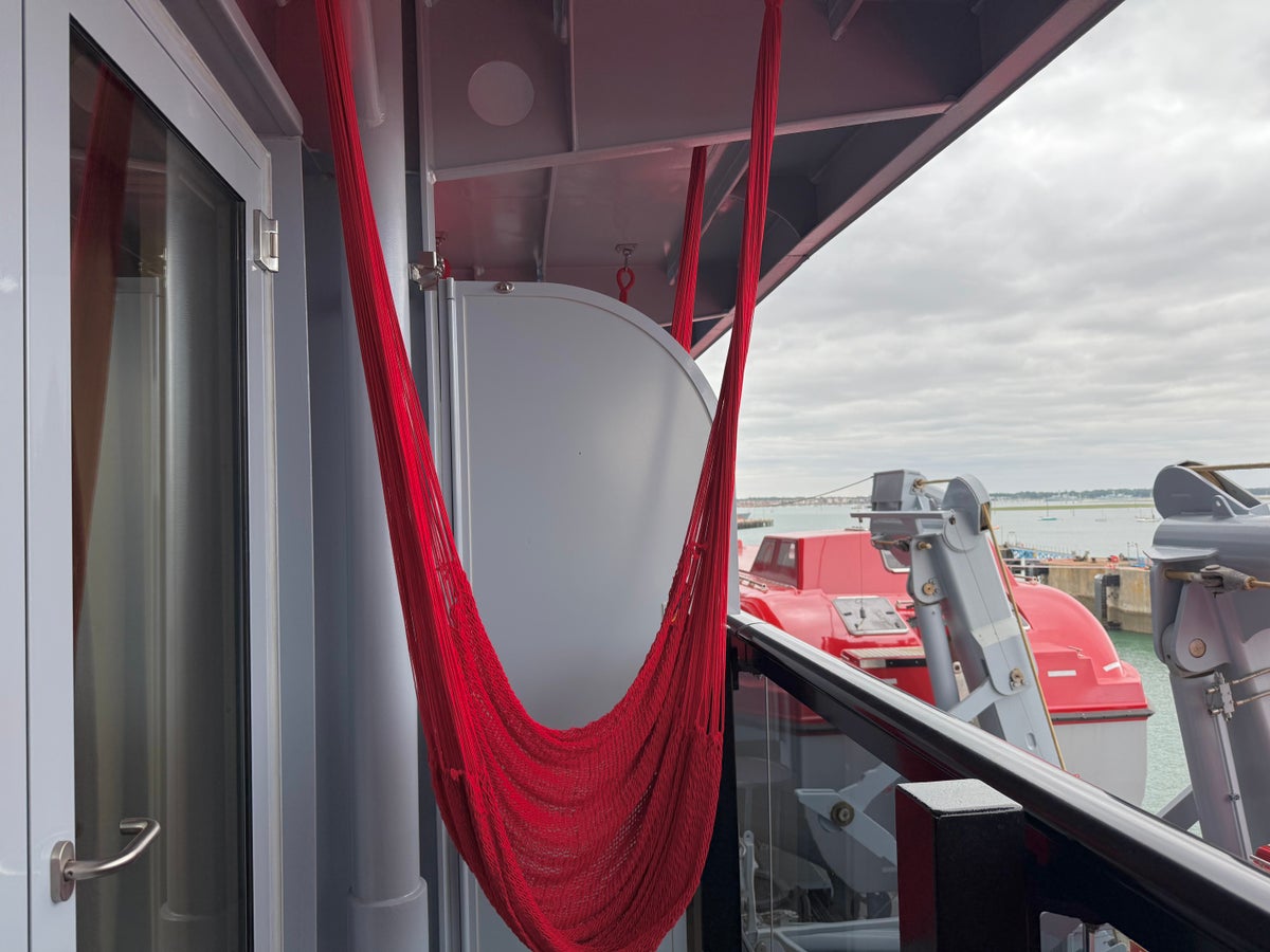 Virgin Voyages Brilliant Lady Sea Terrace cabin balcony