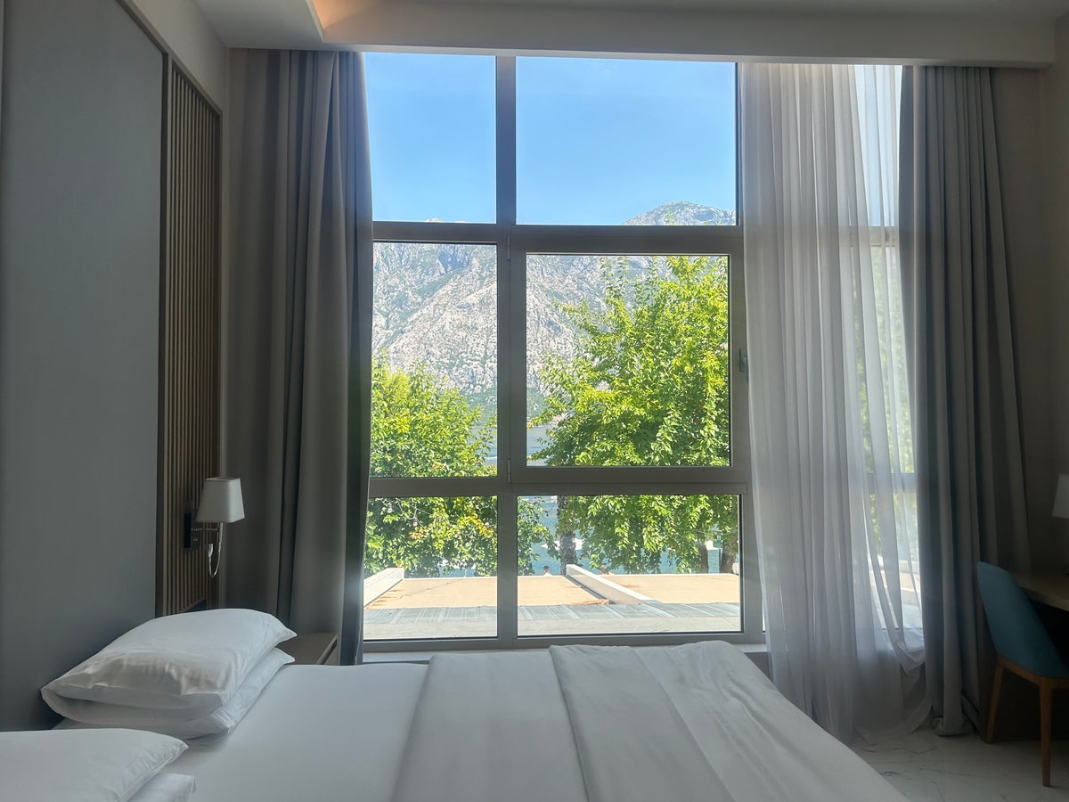 Waking up to views at the Hyatt Regency Kotor Bay Resort