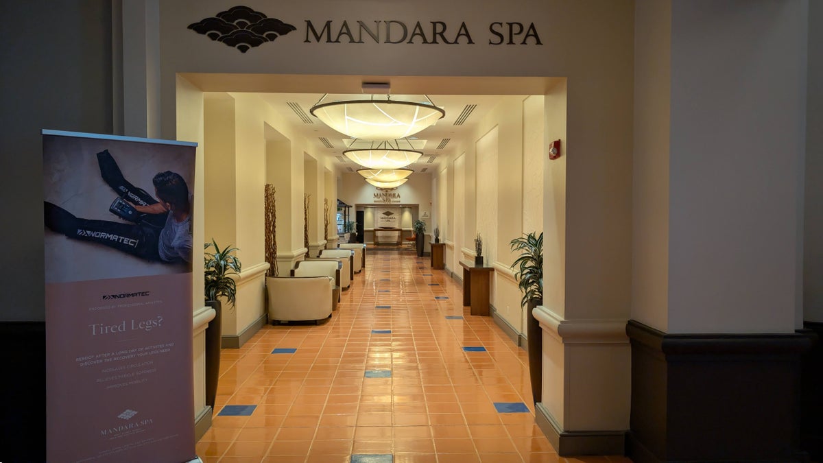 Walt Disney World Dolphin amenities Mandara Spa