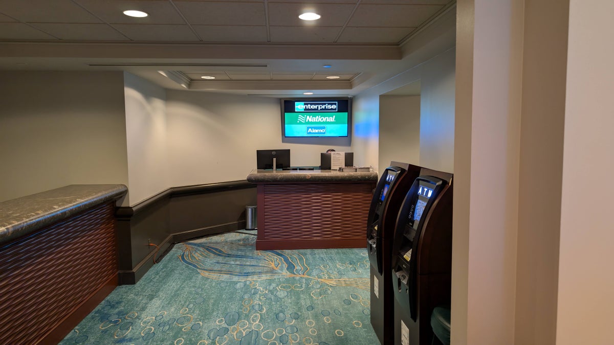 Walt Disney World Dolphin lobby Disney guest services