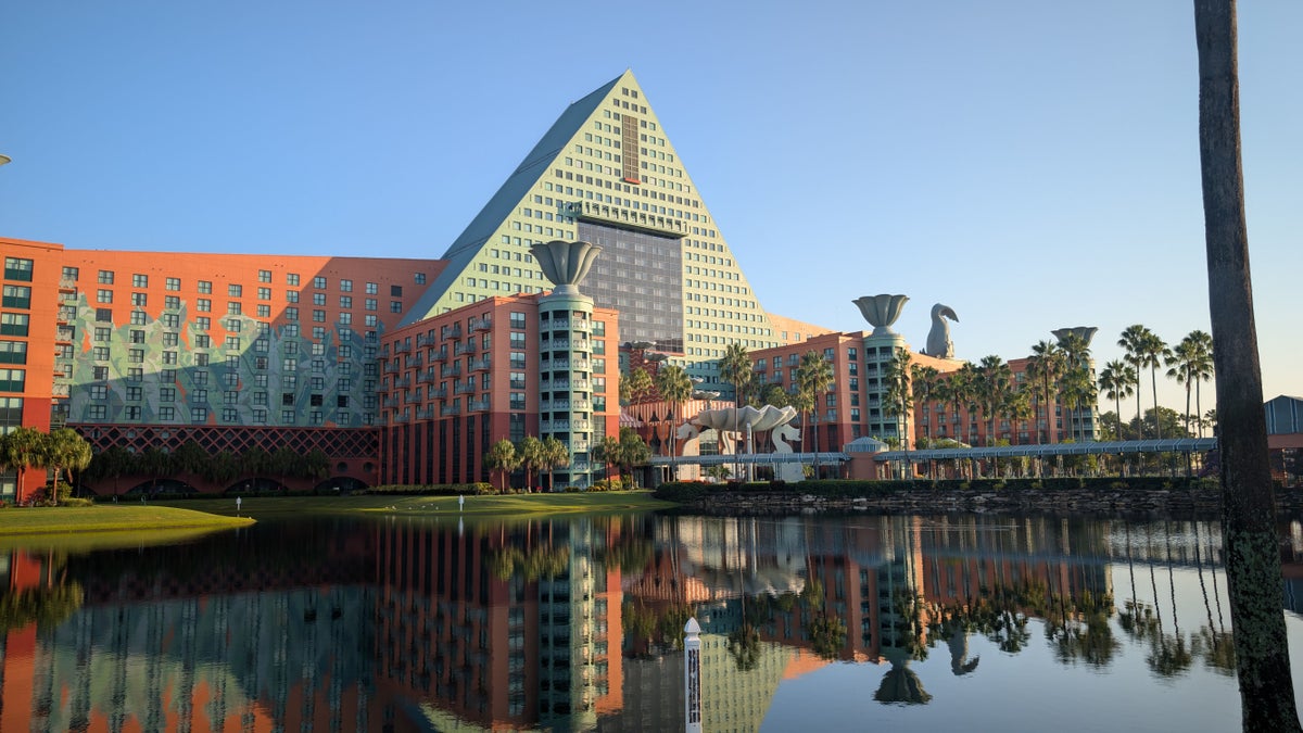 Walt Disney World Dolphin water view