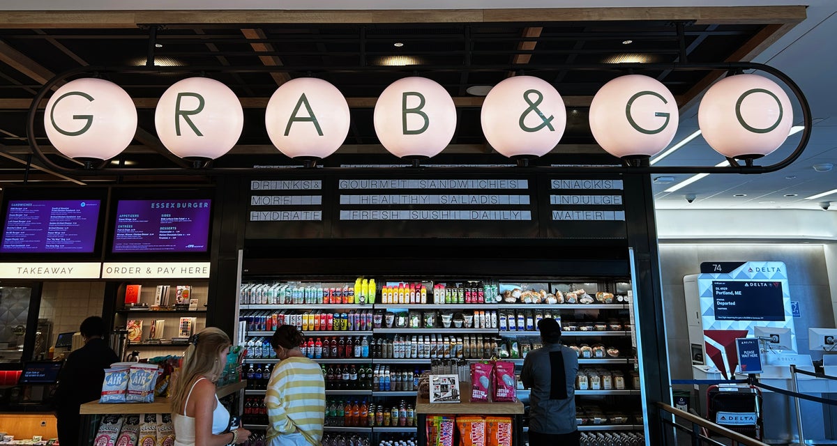 airport grab and go food restaurant store generic