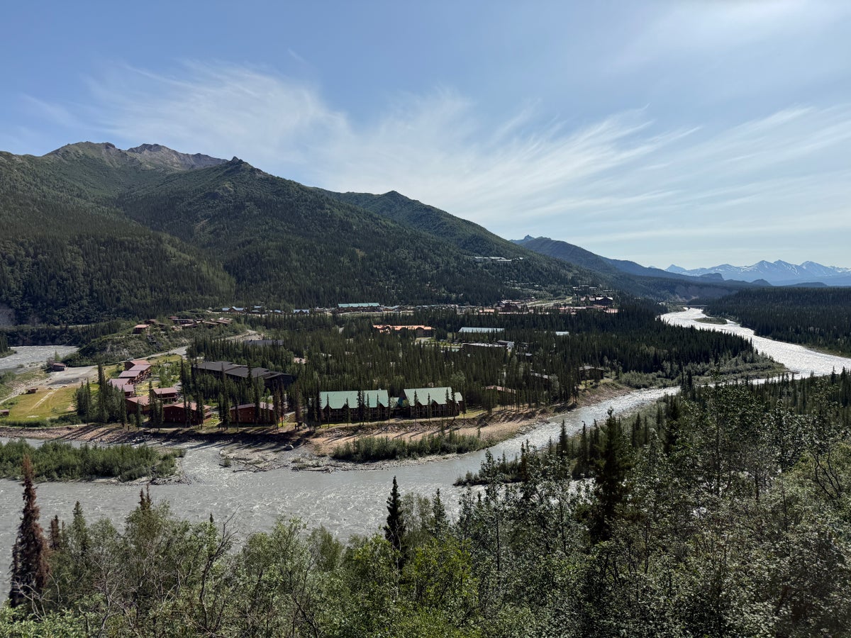 Alaska Railroad Denali from Train Alaska Railroad Denali from Train