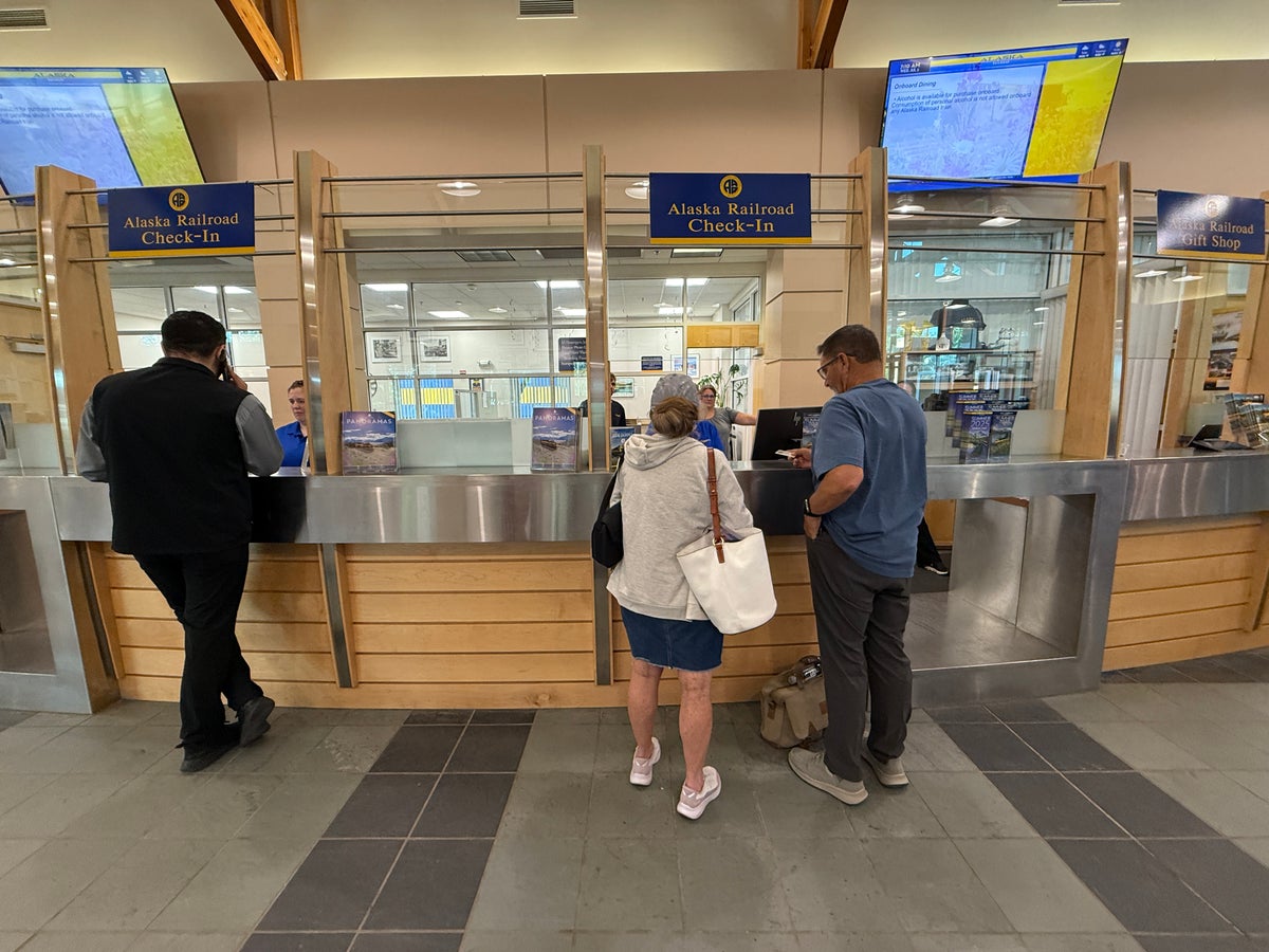 Alaska Railroad Fairbanks Check In Alaska Railroad Fairbanks Check In