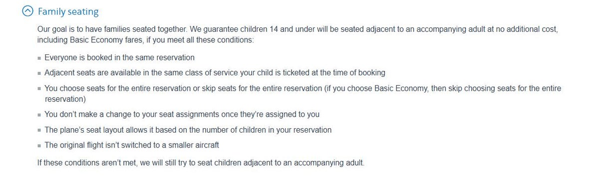 American Airlines Family Seating Policy American Airlines Family Seating Policy