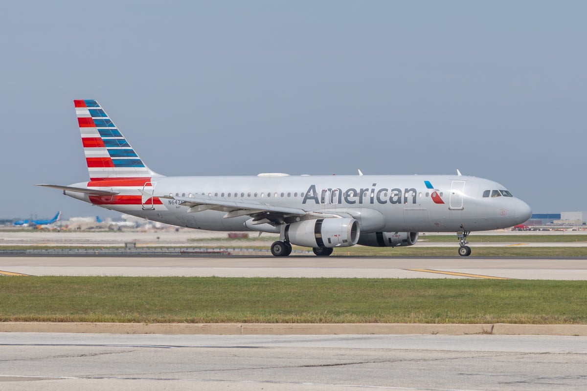 American Airlines a320 ORD
