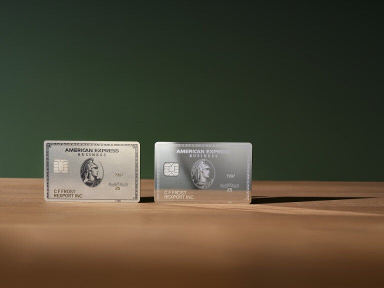 Amex Business Platinum Mirror Finish Card