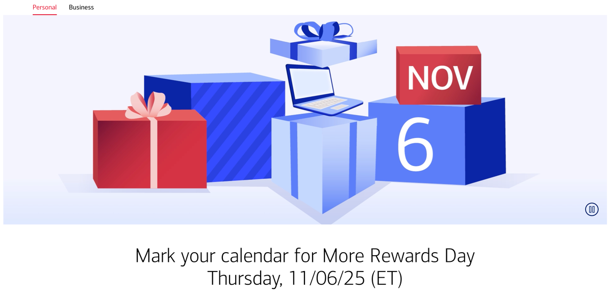 Bank of America More Rewards Day 2025