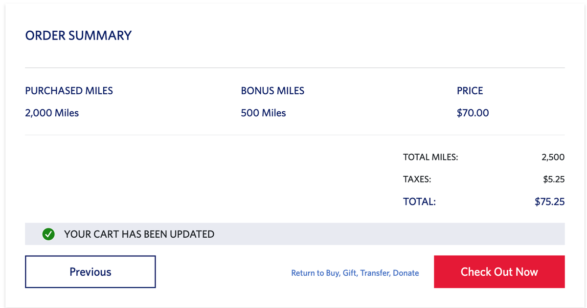 Buy Delta SkyMiles Bonus