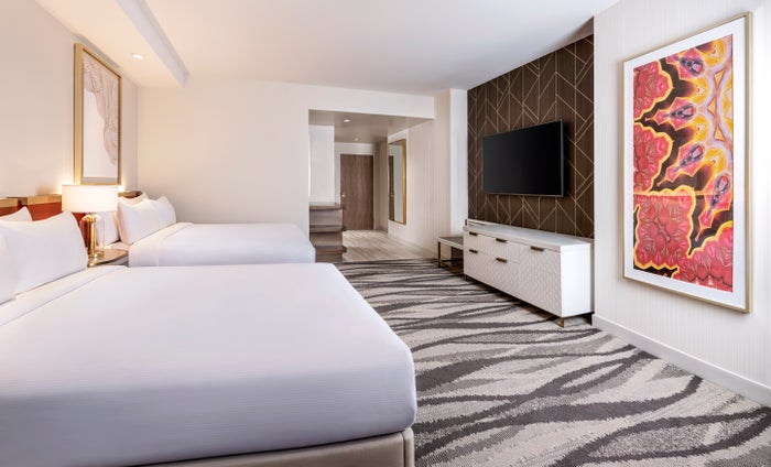 Conrad Las Vegas at Resorts World Queen Guest Room Conrad Las Vegas at Resorts World Queen Guest Room