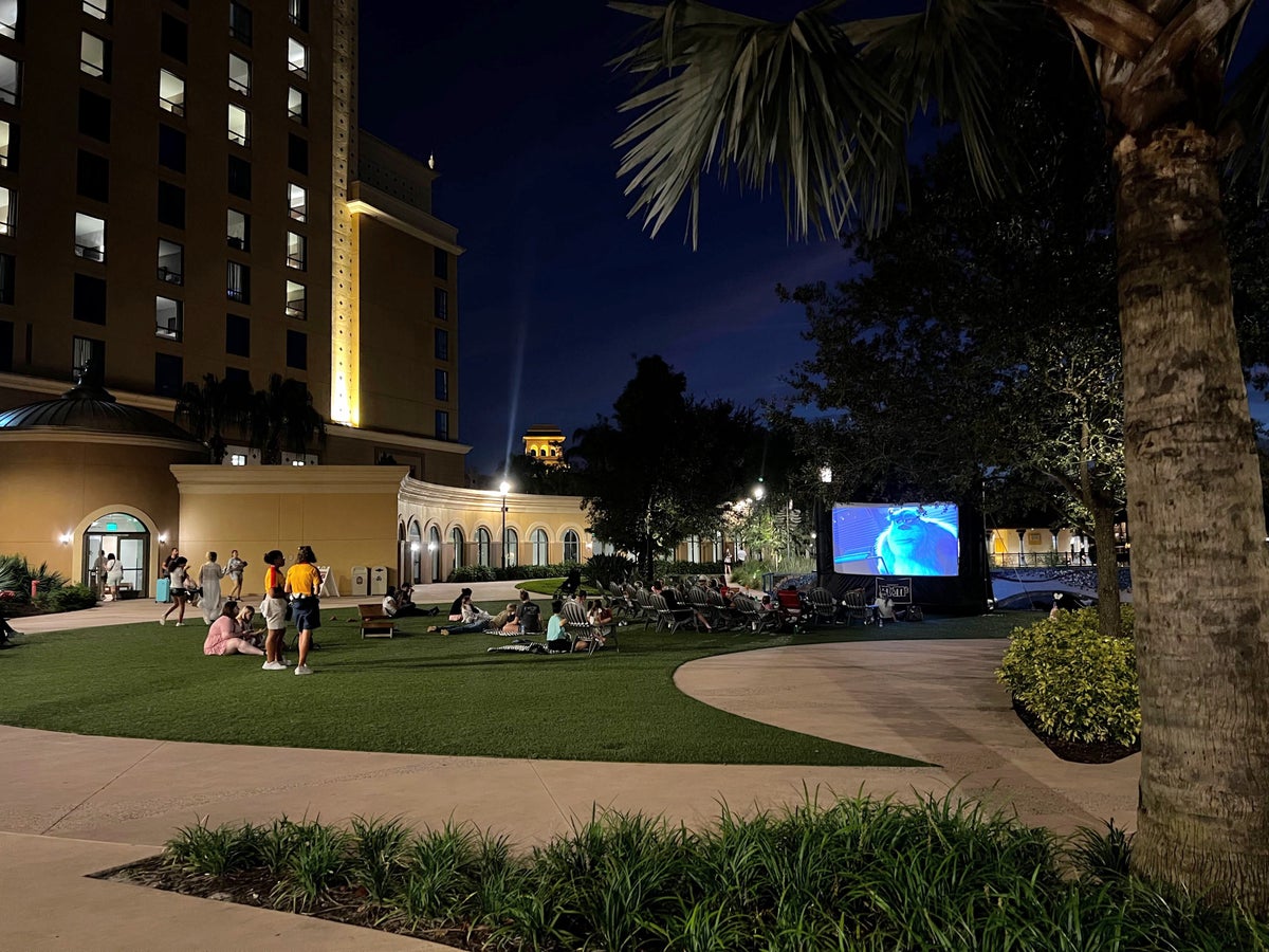 Coronado Springs movies under the stars
