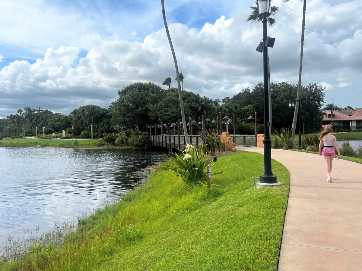 Coronado Springs walkways