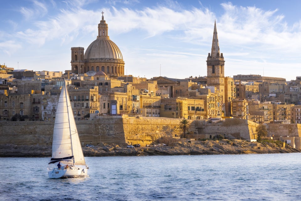 Delta Malta Stock Photo
