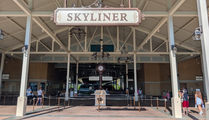 Disney’s Caribbean Beach Resort Skyliner hub Disney's Caribbean Beach Resort Skyliner hub