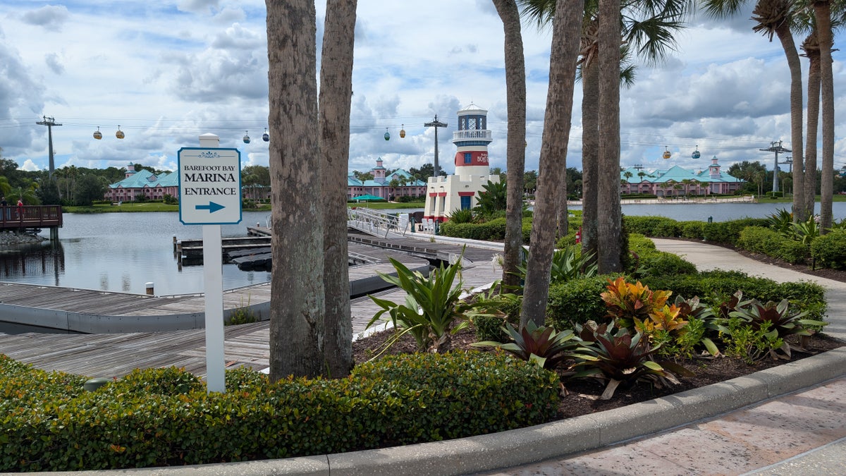 Disney's Caribbean Beach Resort marina