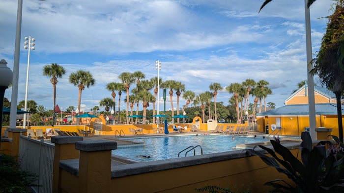 Disney’s Caribbean Beach Resort neighborhood pool Disney's Caribbean Beach Resort neighborhood pool