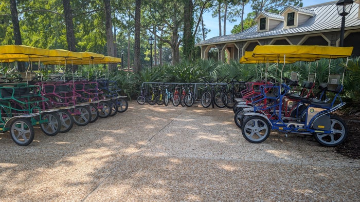 Disney’s Port Orleans Resort Riverside activities Surrey bikes Disney's Port Orleans Resort Riverside activities Surrey bikes