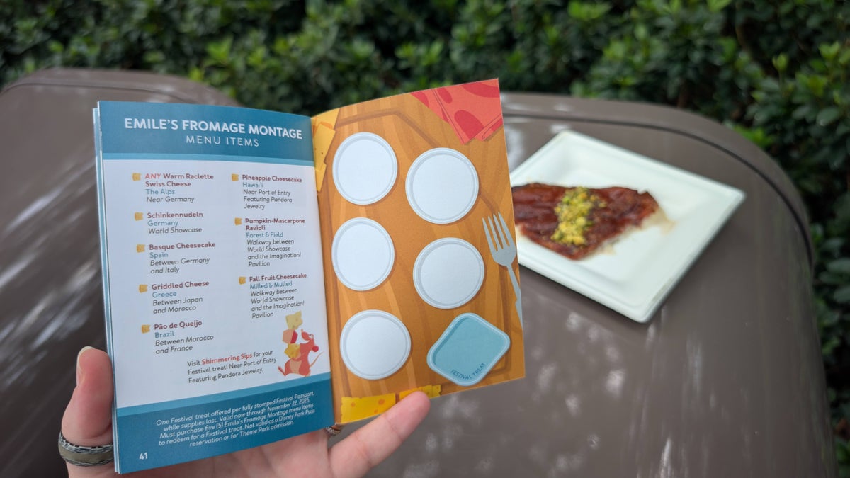 EPCOT Food & Wine Festival 2025 Fromage Montage