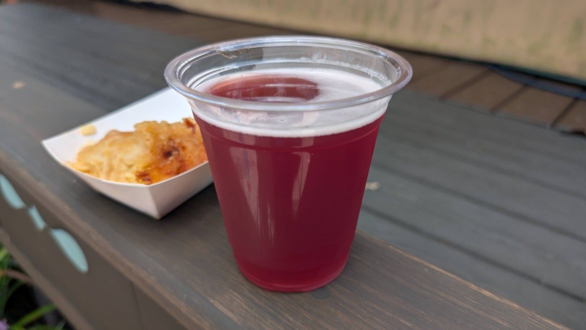 EPCOT Food & Wine Festival 2025 Germany Schofferhofer berry lime hefeweizen