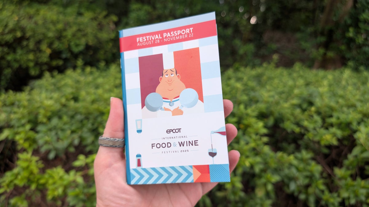EPCOT Food & Wine Festival 2025 passport