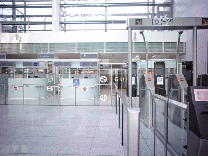 EasyPASS egates Munich airport